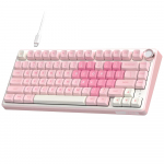 ROYAL KLUDGE R75 Pink Melody, Cream Switch, US