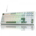 ROYAL KLUDGE R98 Pro Sky Cyan, Cream Switch, US