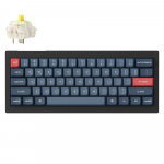 Keychron V4 MAX, Gateron Jupiter Banana Switch, Black, US