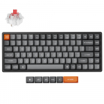 Keychron K2 MAX, Keychron Super Red Switch, Wireless, Black, US