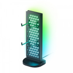 Nanoleaf Pegboard Desk Dock, Black