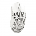 WLMouse Beast X Mini Pro Solid Sides, Omron Opticals Switches, Milky White