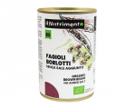 Konserveeritud soolavabad Borlotti mahe oad Il Nutrimento, 400 g