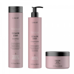 Lakme Plaukų priežiūros rinkinys Lakme Tkn Retail Pack Deep Care, 300 ml &scaron;ampūnas + 300 ml kondicionierius + 250 ml atstatomoji priemonė