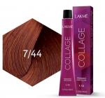 Lakme Collage 7/44 permanentiniai plaukų dažai-kremas, 60 ml