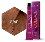 Lakme Collage 8/40 permanentiniai plaukų dažai-kremas, 60 ml