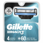 Raseerimispead Gillette Mach 3, 4 tk