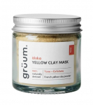 Gruum Alska &scaron;veičiamoji geltonojo molio kaukė veidui, 50 ml