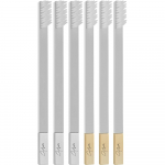 Apriori Slim Medium hambaharjad "Valge", 6 tk. kogumik