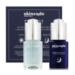 Skincode Prestige Skin Renaissance Ampoule Treatment n&auml;oseerumikomplekt (p&auml;ev 15 ml. + &ouml;&ouml; 15 ml.)