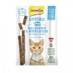 GimCat Sticks maiuspalad kassidele l&otilde;he ja tursaga, N4