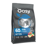Oasy Grain Free Kitten teraviljavaba kuivtoit kalaga kassipoegadele, 6 kg