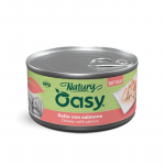 Oasy Natury Chicken konservai su vi&scaron;tiena ir la&scaron;i&scaron;a &scaron;unims, 150 g