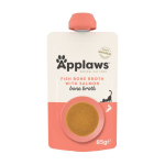Applaws Fish Bone Broth with Salmon sultinys katėms, 85 g