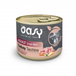 Oasy Grain Free Adult Small & Mini Turkey kalkunilihaga konservid koertele, 200 g
