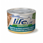 Life Cat LeRicette konserv kassile tuunikala ja ookeanikalaga, 150 g