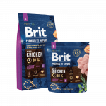 Brit Premium by Nature Adult S kuis&ouml;&ouml;t koertele, 3 kg