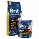 Brit Premium by Nature Junior M kuis&ouml;&ouml;t koertele, 3 kg