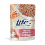 Life Cat einekotike kassile tuunikala ja krevetid, 70 g