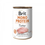 Brit Care Mono Protein Turkey &uuml;he valguga konservs&ouml;&ouml;tkoertele, 400 g