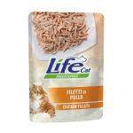 Life Cat einekotike kassile kana rinnafileega, 70 g