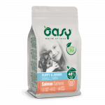 Oasy Puppy Mini Salmon kuivtoit l&otilde;hega kutsikatele, 800 g
