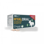 Hyaloral Medium pa&scaron;aro papildas &scaron;unims, 10 tabletti