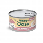 Oasy Natury Cooking Broth kana- ja singikonserv kassidele, 85 g