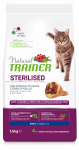 Natural Trainer Cat Adult with Ham kuivtoit singiga steriliseeritud kassidele, 1,5 kg