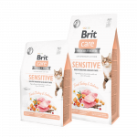 Brit Care Cat Sensitive Healthy Digestion kuivs&ouml;&ouml;t kassidele, 2 kg