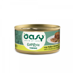 Oasy Caprice konserveeritud toit kana ja k&ouml;&ouml;giviljadega kassidele , 85 g