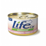 Life Cat konserv kassile tuunikala ja krevetid, 150 g