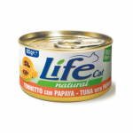 Life Cat konserv kassile tuunikala ja papaya, 85 g