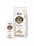 Brit Fresh Turkey with Pea Light Fit&Slim kuivs&ouml;&ouml;t koertele, 2,5 kg