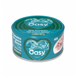 Oasy More Love konservtoit kassidele tuunikala ja valge kalaga, 70 g