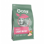 Oasy Superior Light in Fat kuivtoit kanaga kassidele, 1,5 kg