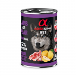 Alpha Spirit Lamb konservtoit lambaliha ja pirnidega koertele, 400 g