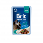Brit Premium Delicate Beef in Gravy konservs&ouml;&ouml;t kassidele, 24 x 85 g