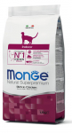 Monge Indoor Rich in Chicken kuivtoit kassidele, 10 kg