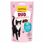 GimCat Duo Soft maiused l&otilde;he ja forellega kassidele, 50 g
