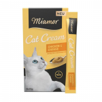 Miamor Cat Cream maius kassidele kana ja juustuga, 6 x 15 g