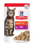 Hill`s Science Plan Adult Beef gulja&scaron;&scaron; veiselihaga kassidele, 85 g