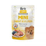 Brit Care Mini konserveeritud k&uuml;&uuml;liku- ja l&otilde;hefilee v&auml;ikeste t&otilde;ugude koertele, 85 g