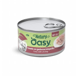 Oasy Natury Soft Jelly tuunikala ja krevetiga kasside konservtoit, 85 g