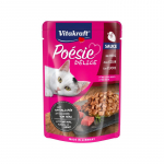 Vitakraft Poesie Delice gulja&scaron;&scaron; kastmes veiselihaga kassidele, 85 g