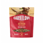 Carnilove Crunchy maiused strutsilihaga ja murakatega koertele, 200 g