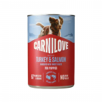 Carnilove Pat&eacute; Turkey & Salmon for Puppies konservtoit kutsikatele, 400 g