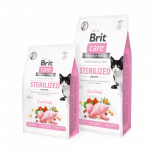 Brit Care Cat Sterilized Sensitive teraviljavaba kuivtoit steriliseeritud tundlikele kassidele, 7 kg