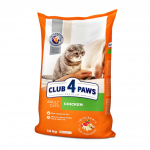 Club 4 Paws Chicken kuivs&ouml;&ouml;t kanaga kassidele, 14 kg