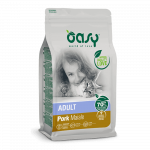 Oasy Adult Cat Pork kuivtoit sealihaga kassidele, 1,5 kg